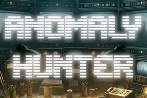 Anomaly Hunter Observation Duty gameplay showing a security camera monitoring a room for anomalies