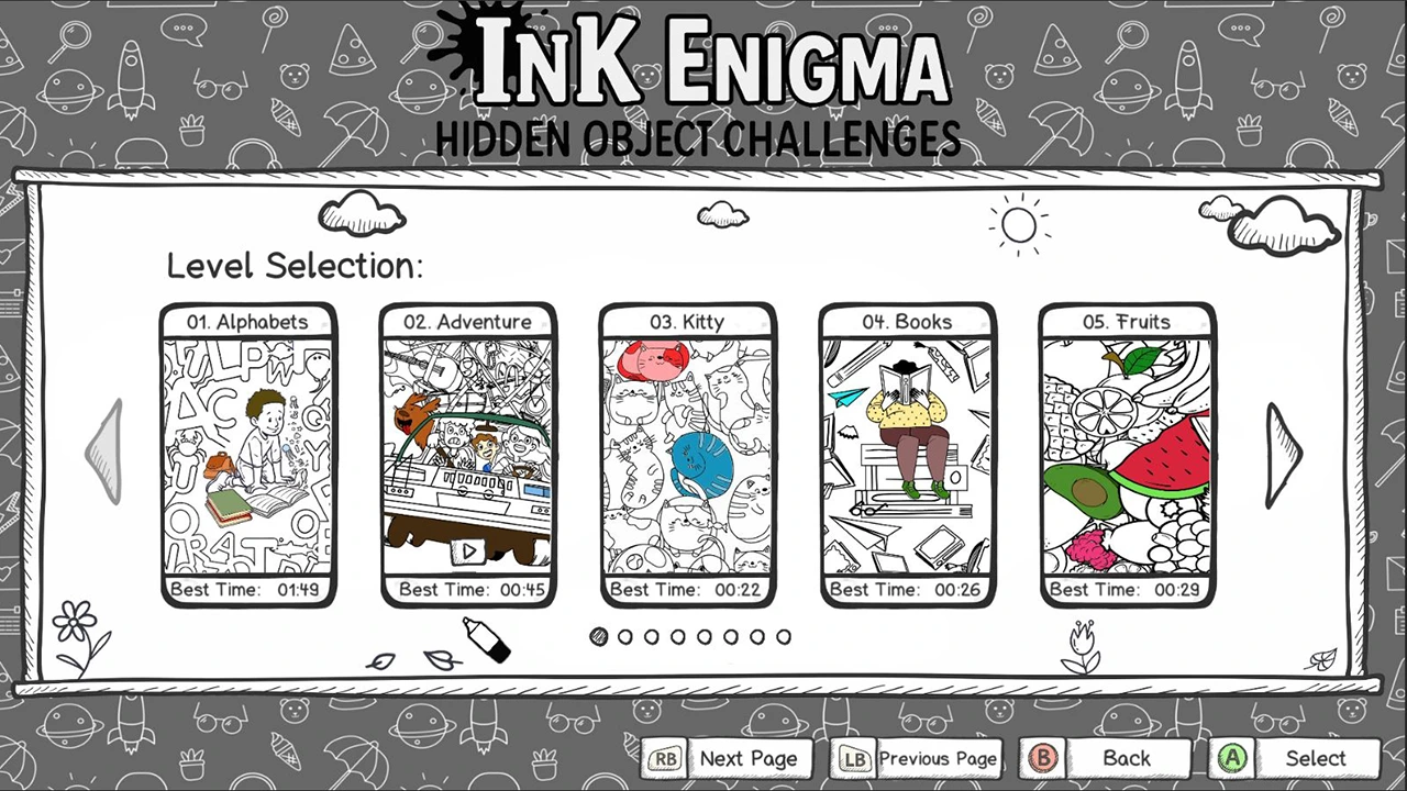 Colorful artwork coming to life after solving a hidden object puzzle